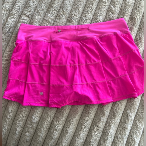 Lululemon Pow Pink Pace Rival Skirt - size 14 - Picture 4 of 5